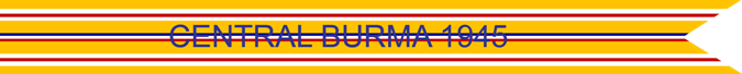 CENTRAL BURMA 1945 US AIR FORCE CAMPAIGN STREAMER